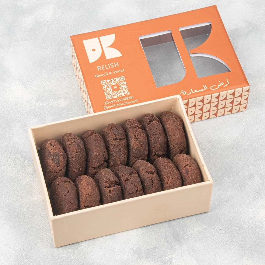 French Dark Chocolate Cookies 200 GM