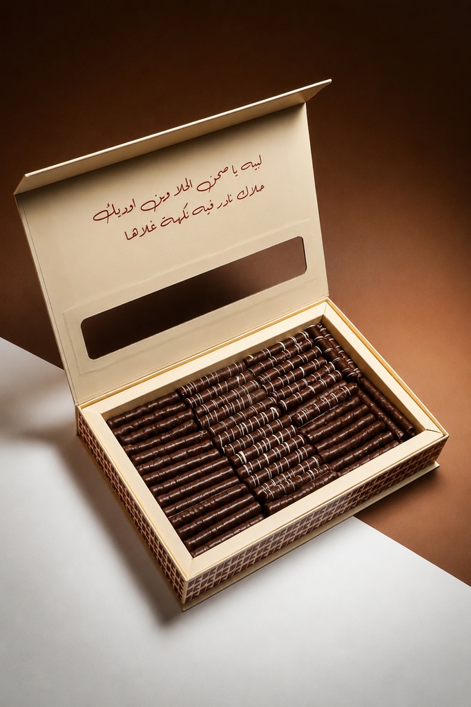 ويفر بالشوكولاتة بلجيكية 1.5  كيلو