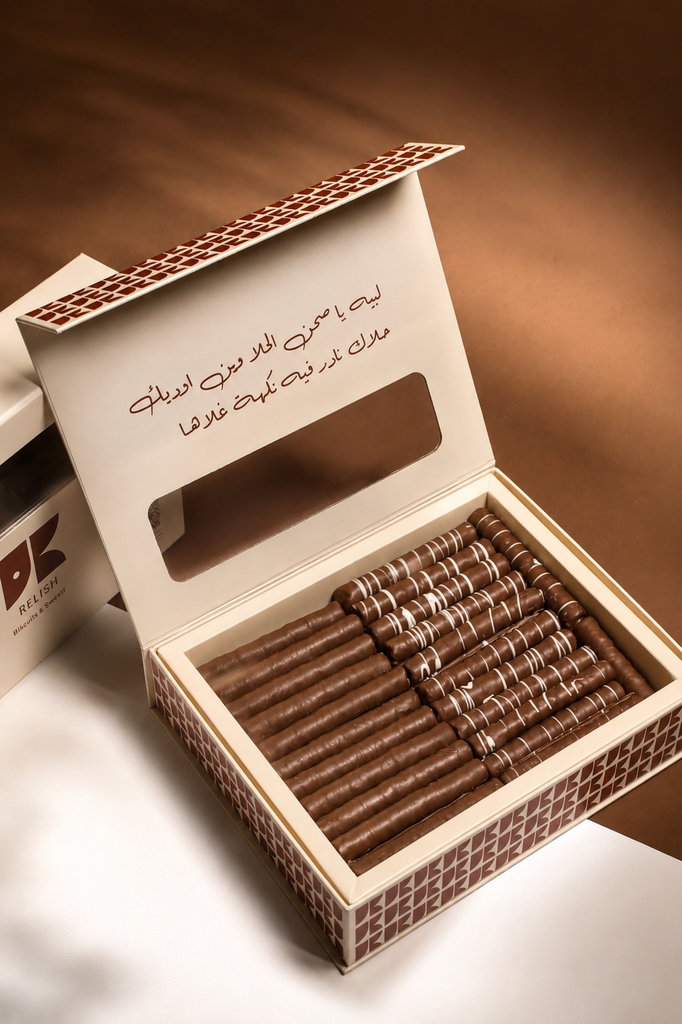 ويفر بالشوكلاته البلجيكية 800 جرام
