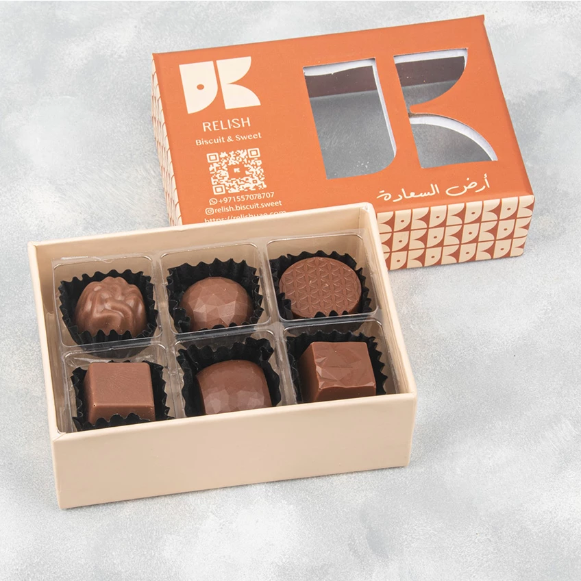 Chocolate Belgian Box 12 Pc